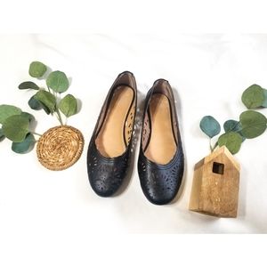 🖤 Black Lace Cutout Flats 🖤